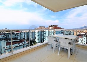 Меблированный пентхаус планировки 3+1 в Тосмуре