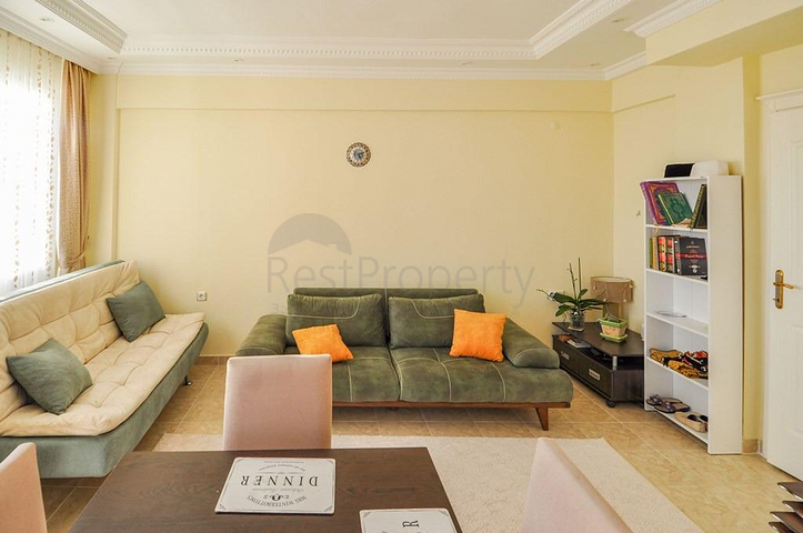 Меблированная квартира с одной спальной комнатой в Демирташе