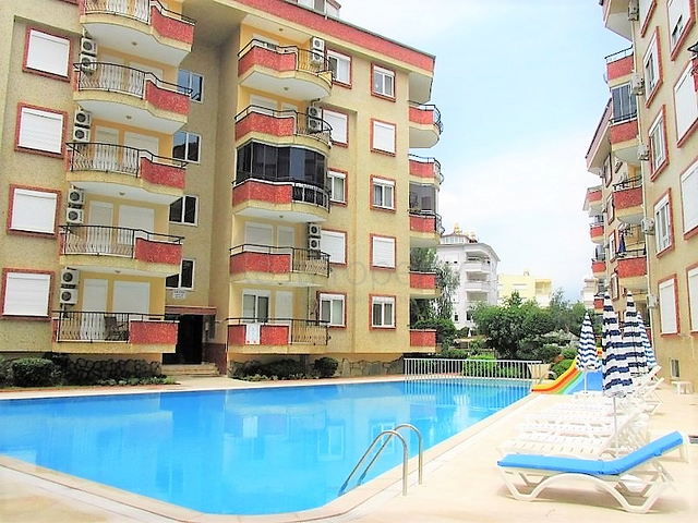 Квартира с двумя спальными комнатами в центре района Оба