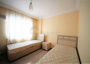 Квартира с двумя спальными комнатами в центре района Оба