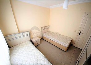 Квартира с двумя спальными комнатами в центре района Оба