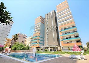 Просторная квартира с одной спальней в Махмутларе