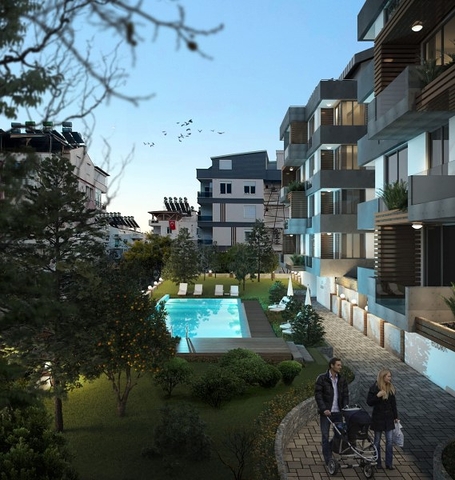 Готовый проект в районе Лиман Коньяалты Анталья