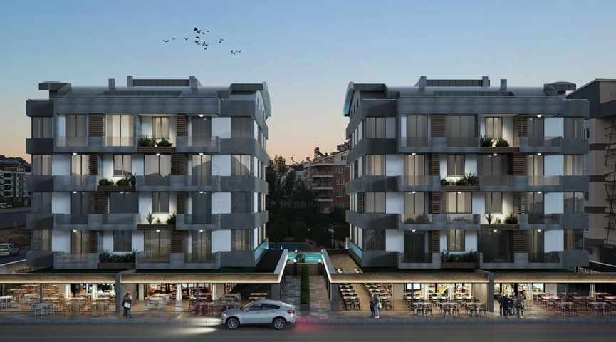 Готовый проект в районе Лиман Коньяалты Анталья