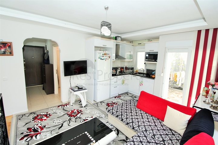 Двухкомнатная квартира с мебелью в Махмутларе