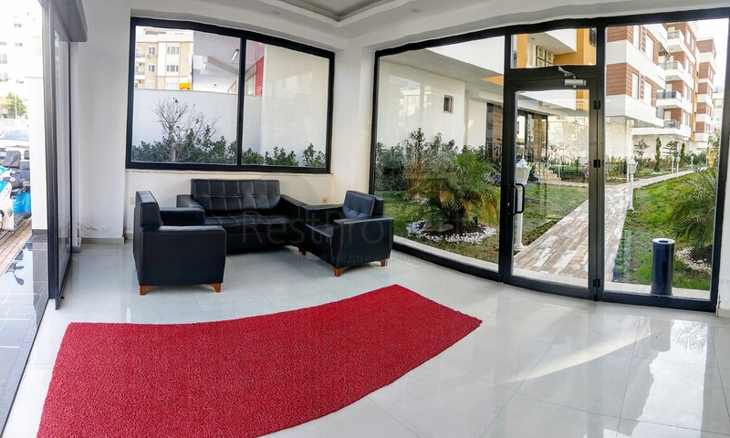 Квартира 2+1 в комплексе в Хурме Коньяалты рядом с парком