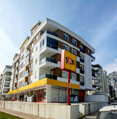 Квартира 2+1 в комплексе в Хурме Коньяалты рядом с парком