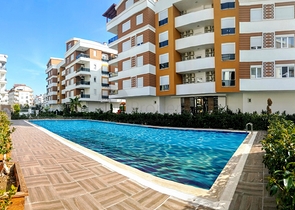 Квартира 2+1 в комплексе в Хурме Коньяалты рядом с парком