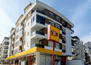 Квартира 2+1 в комплексе в Хурме Коньяалты рядом с парком