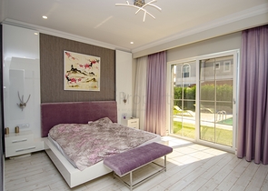 Элитная вилла 4+1 с мебелью в Дошемеальты Анталья