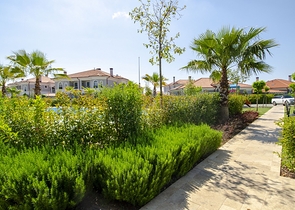 Элитная вилла 4+1 с мебелью в Дошемеальты Анталья