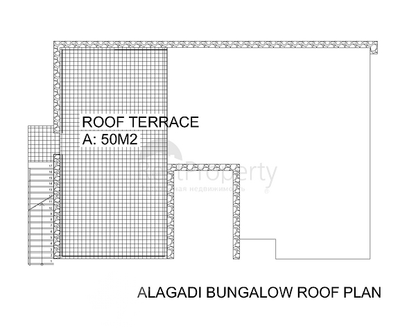 Вилла с тремя спальнями с видом на море на Северном Кипре