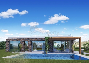 Вилла с тремя спальнями с видом на море на Северном Кипре