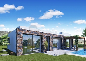 Вилла с тремя спальнями с видом на море на Северном Кипре