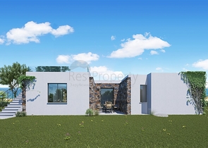 Вилла с тремя спальнями с видом на море на Северном Кипре