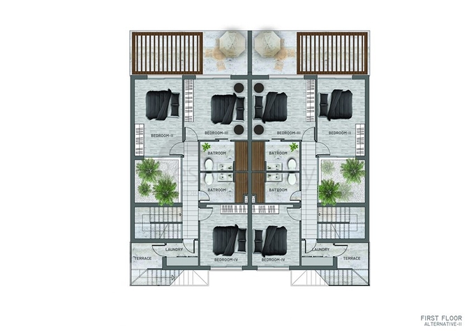 Вилла для всей семьи с видом на море в Беллапаисе, Кирения