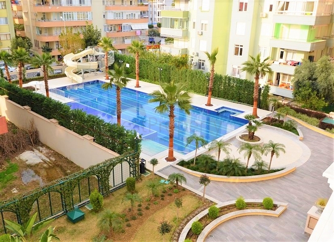 Квартира с двумя спальнями в комплексе класса люкс в Алании