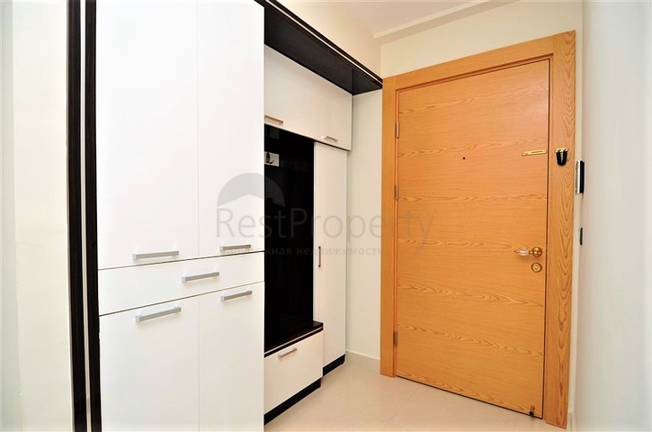 Квартира с двумя спальными комнатами в районе Махмутлар