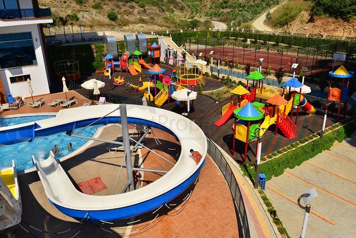 Квартира с двумя спальными комнатами в районе Махмутлар