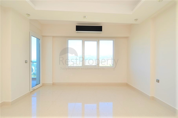 Двухкомнатная квартира с видом на море в Махмутларе