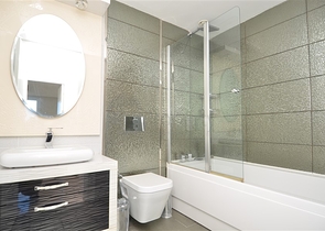 Двухкомнатная квартира с видом на море в Махмутларе