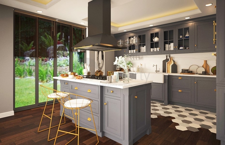 Проект вилл 7+1 в Коньяалты Анталья