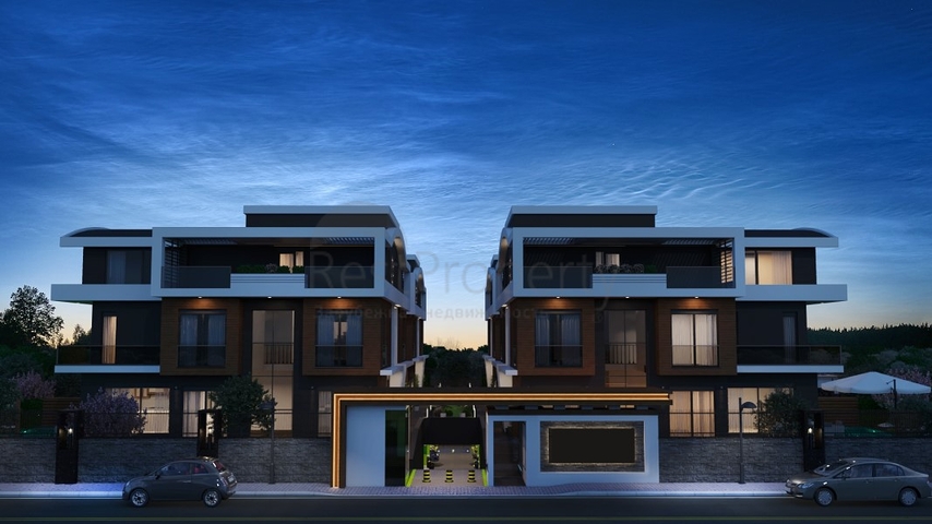 Проект вилл 7+1 в Коньяалты Анталья