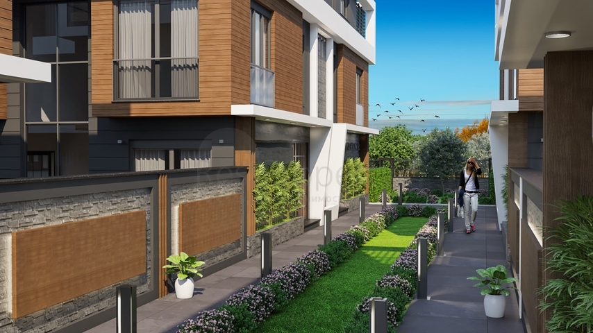 Проект вилл 7+1 в Коньяалты Анталья