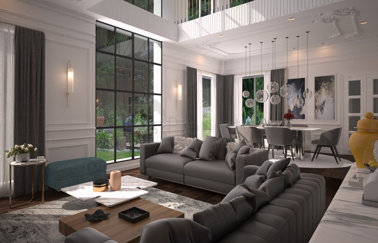 Проект вилл 7+1 в Коньяалты Анталья