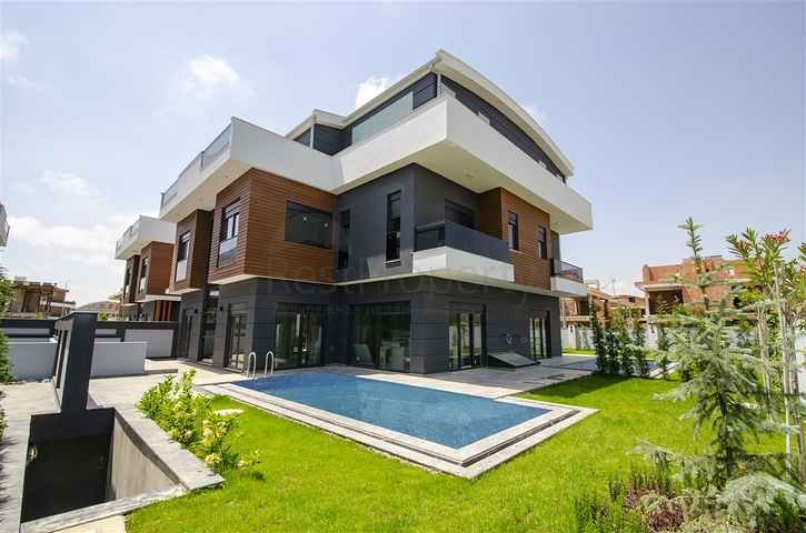 Проект вилл 7+1 в Коньяалты Анталья