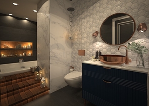 Проект вилл 7+1 в Коньяалты Анталья