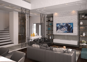 Проект вилл 7+1 в Коньяалты Анталья