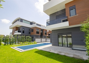 Проект вилл 7+1 в Коньяалты Анталья