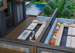 Проект вилл 7+1 в Коньяалты Анталья