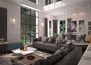 Проект вилл 7+1 в Коньяалты Анталья