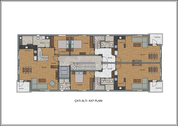 Пентхаус на продажу  в Лимане в 5 минутах от моря