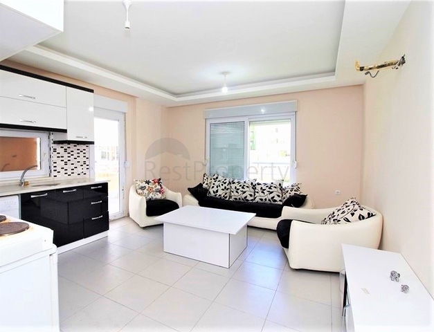 Квартира с одной спальной комнатой в районе Махмутлар