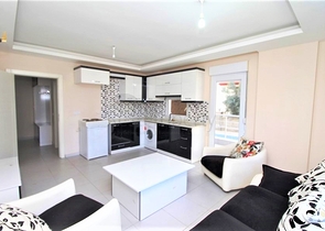 Квартира с одной спальной комнатой в районе Махмутлар