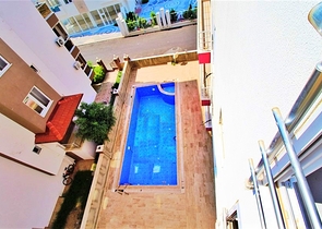 Квартира с одной спальной комнатой в районе Махмутлар