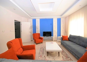 Трехкомнатная квартира с мебелью в Махмутларе