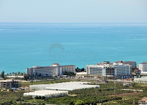 Квартира с прямым видом на море в районе Каргыджак