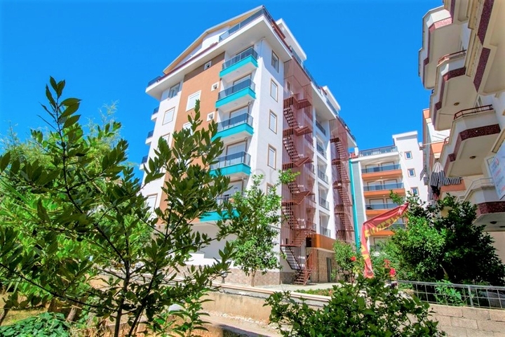 Меблированная квартира с двумя спальнями в центре Алании