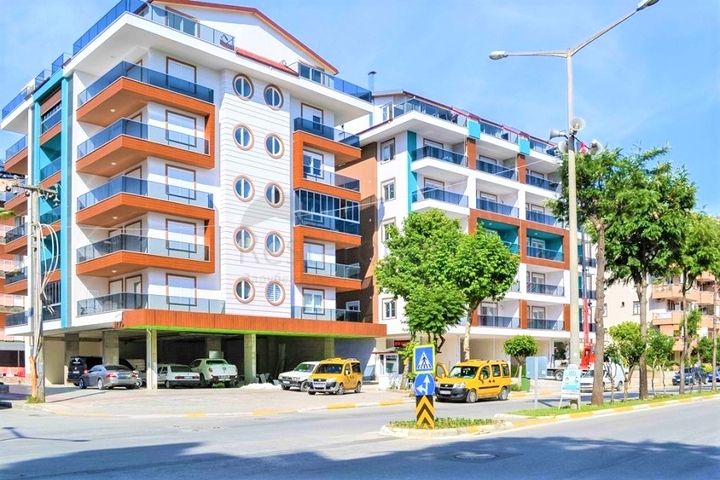 Меблированная квартира с двумя спальнями в центре Алании