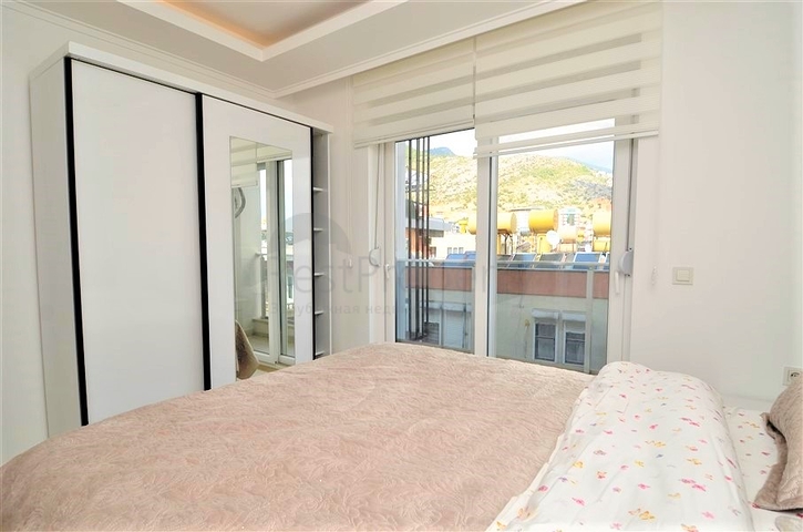 Меблированная квартира с двумя спальнями в центре Алании