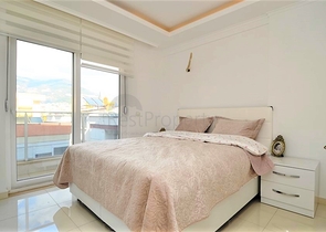 Меблированная квартира с двумя спальнями в центре Алании