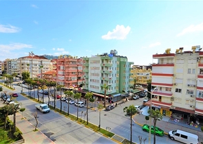 Меблированная квартира с двумя спальнями в центре Алании