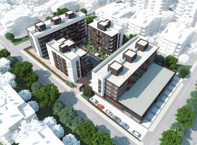 Качественный проект в районе Гебизли Муратпаша Анталья