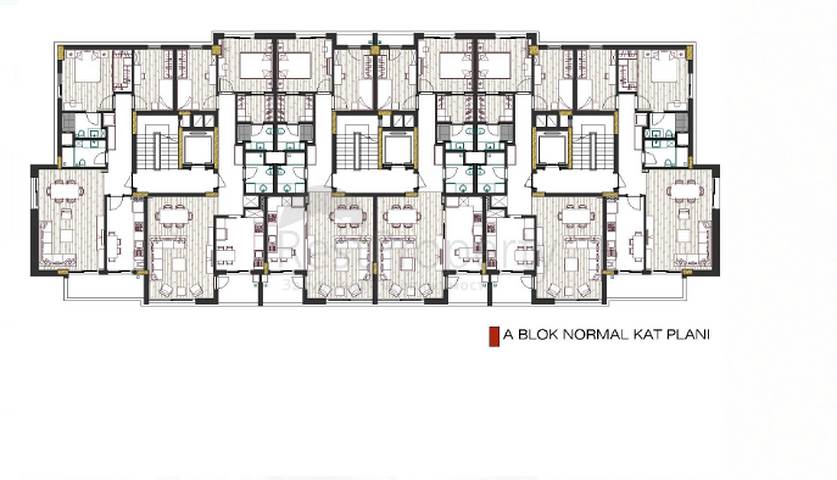 Качественный проект в районе Гебизли Муратпаша Анталья