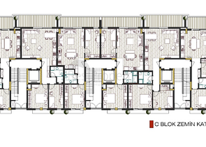 Качественный проект в районе Гебизли Муратпаша Анталья