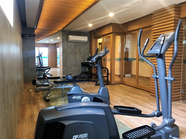 Квартира с одной спальней в элитном комплексе в центре Алании